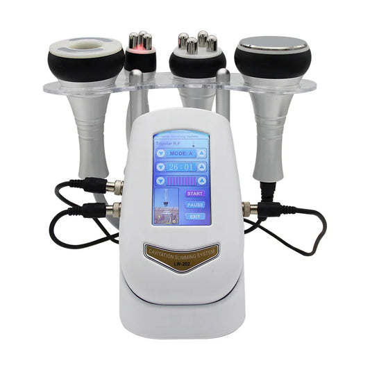 4 in 1 body contouring cosmetic device with professional salon technology