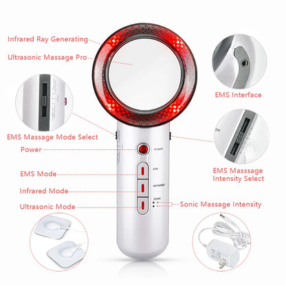 Handheld 3 in 1 Cavitation + EMS