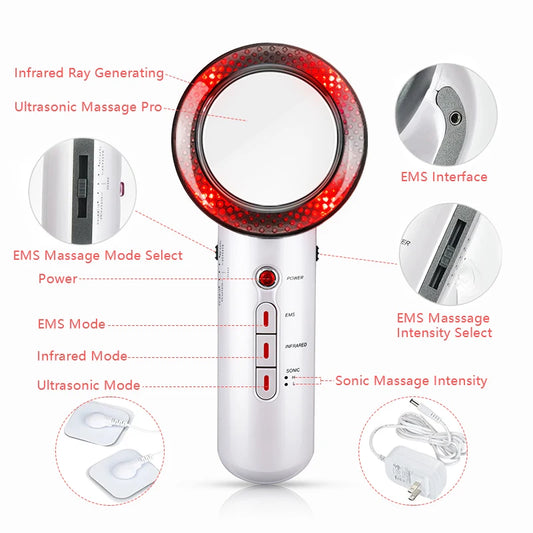 Handheld 3 in 1 Cavitation + EMS