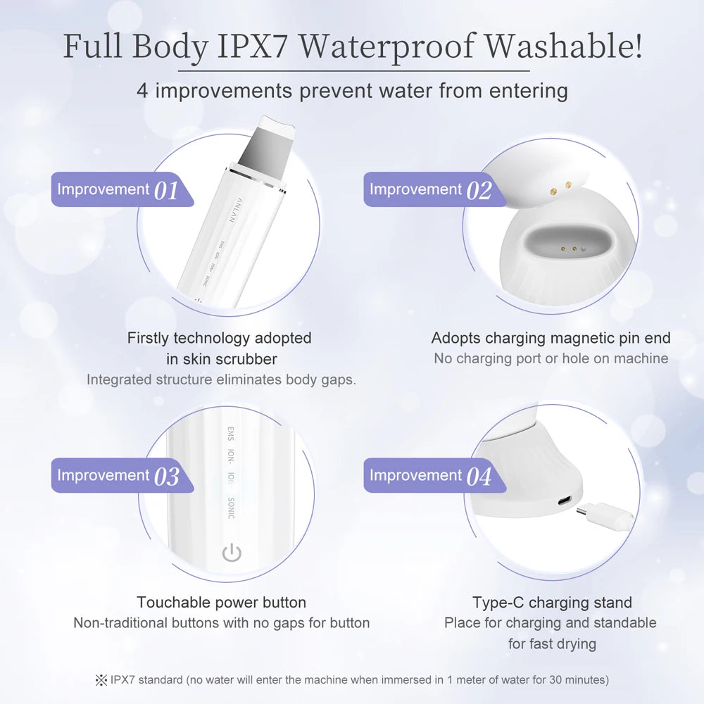 Ultrasonic Skin Scrubber