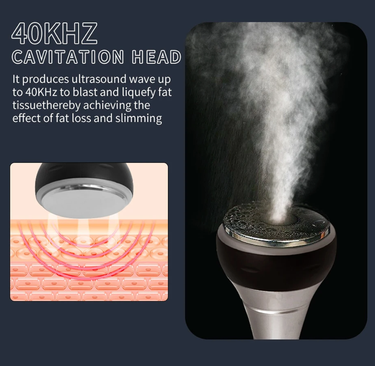 6 in 1 40 kHz Cavitation Machine