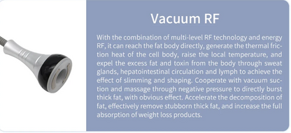 6 in 1 40 kHz Cavitation Machine