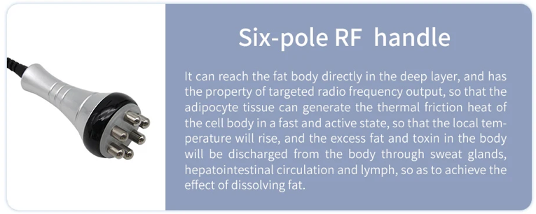 6 in 1 40 kHz Cavitation Machine